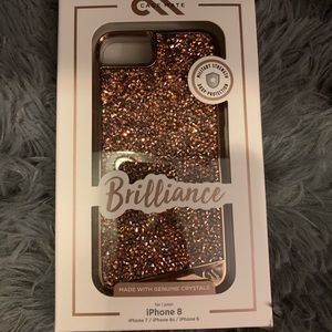 iPhone 6/7/8 Case Mate crystal case